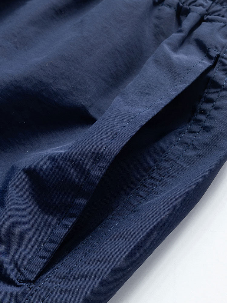 Island Sailing Print Button-Up Shirt & Swim Shorts