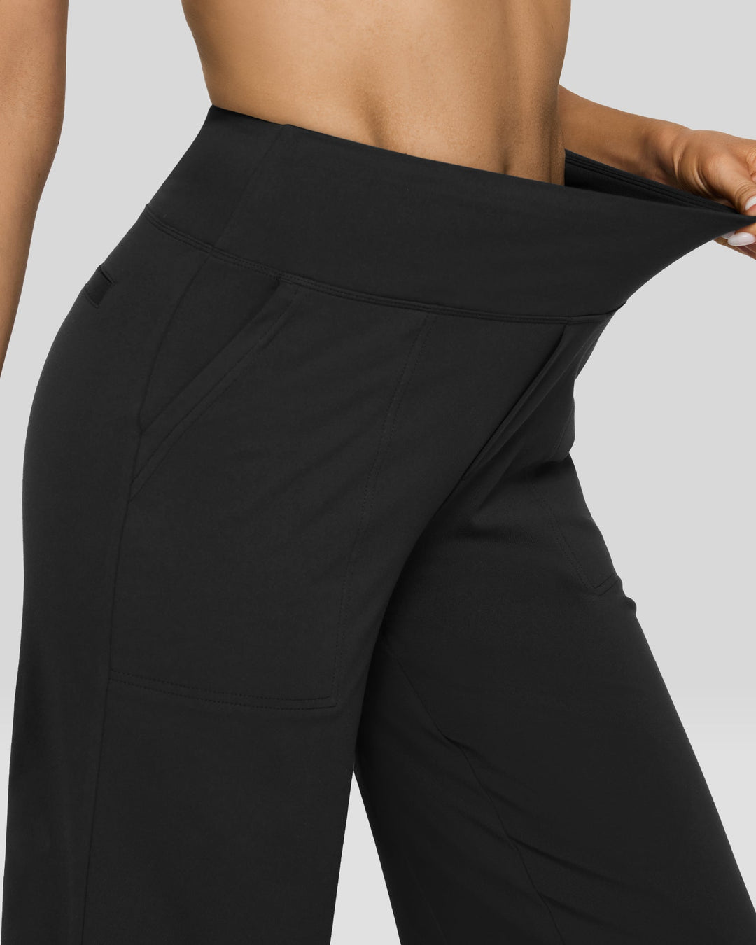 Loose High-Waist Business Casual Pants