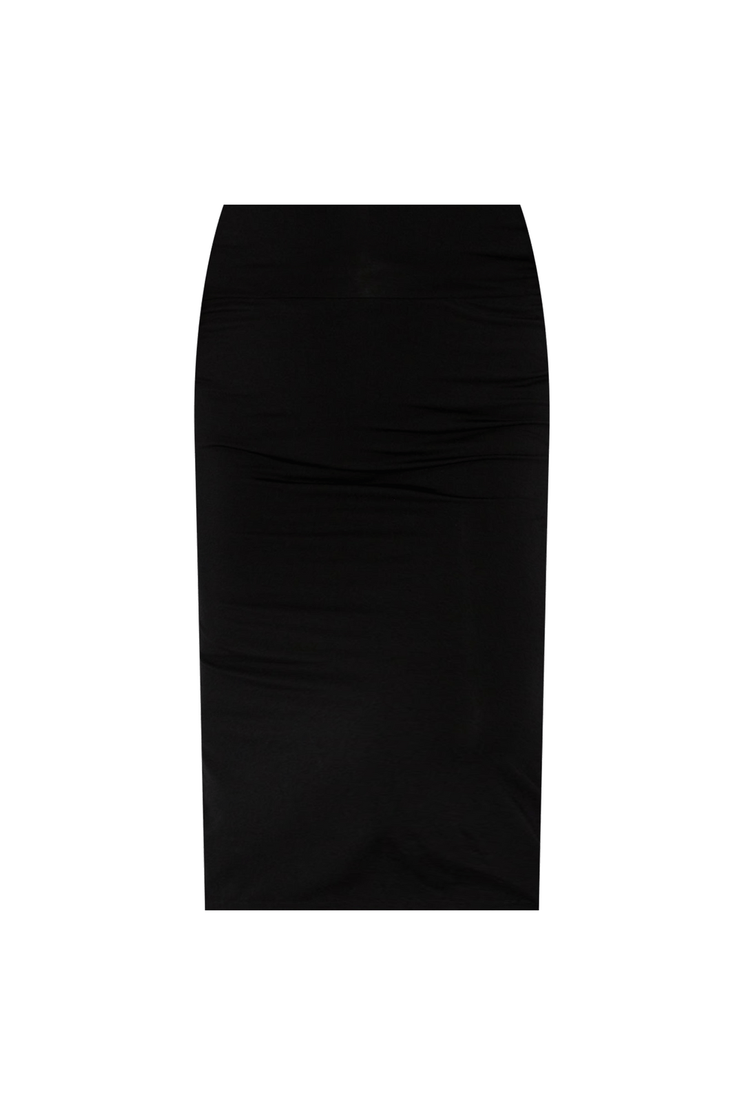 Black Bamboo Maxi Tube Skirt