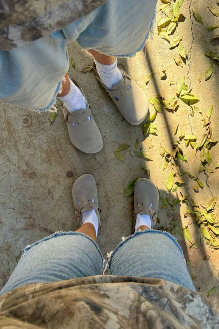 Classic Suede Clogs