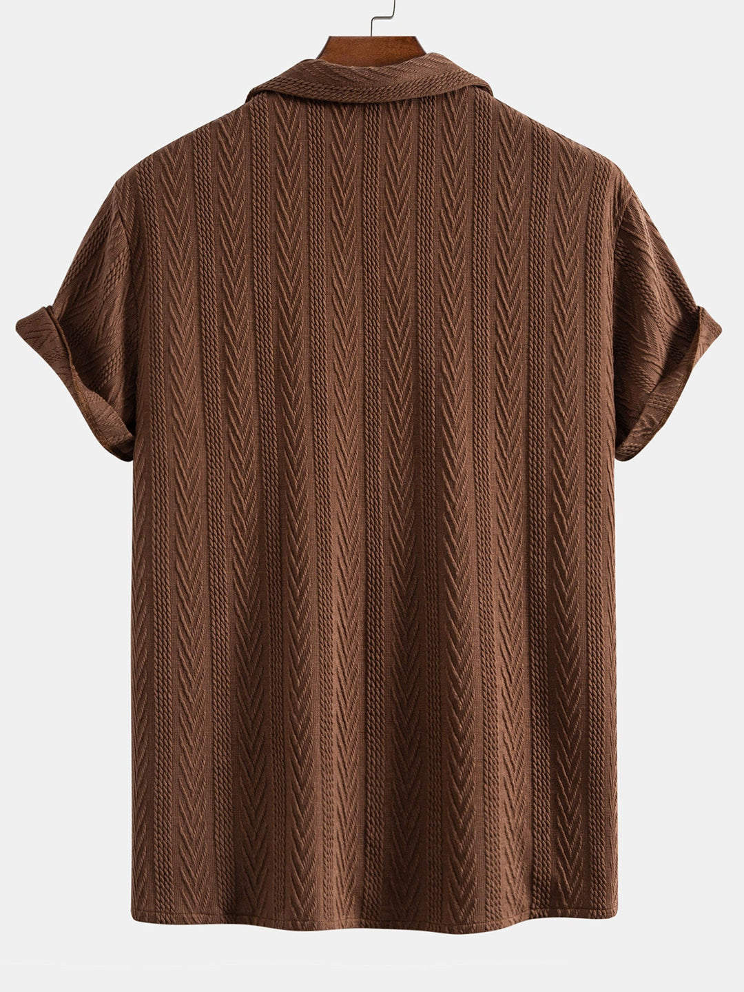 Jacquard Cuban Shirt & Straight Trousers