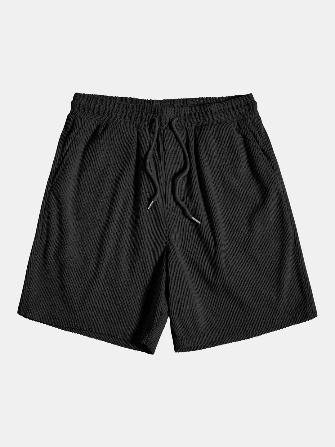 Short Sleeve Corduroy Button-Down Shirt & Shorts
