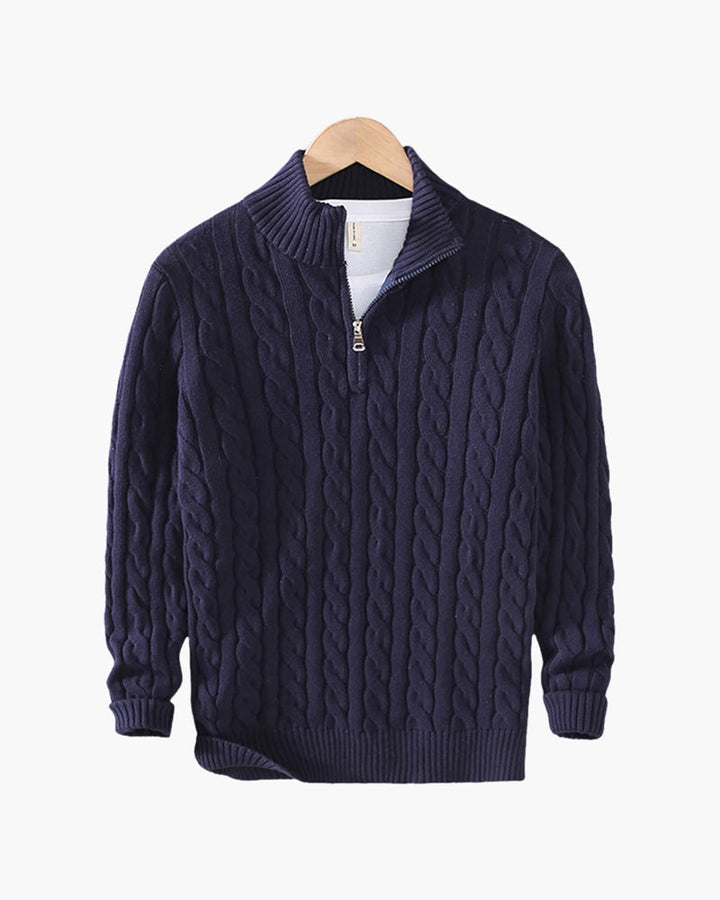 Immanuël Verbier Half Zip Sweater