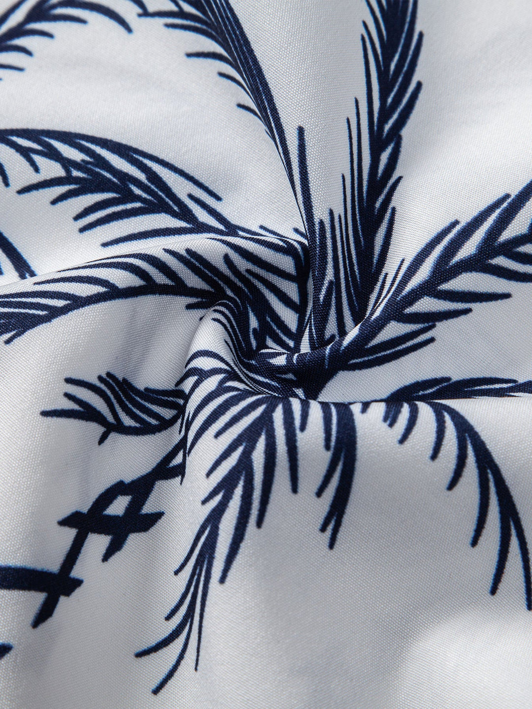 Island Sailing Print Button-Up Shirt & Swim Shorts