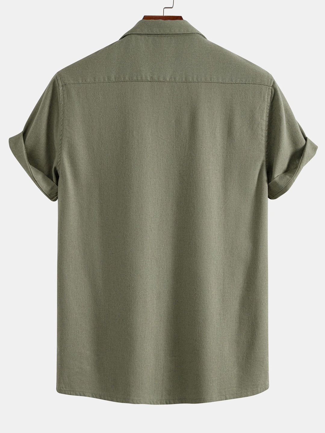 Linen Cuban Shirt with Pockets