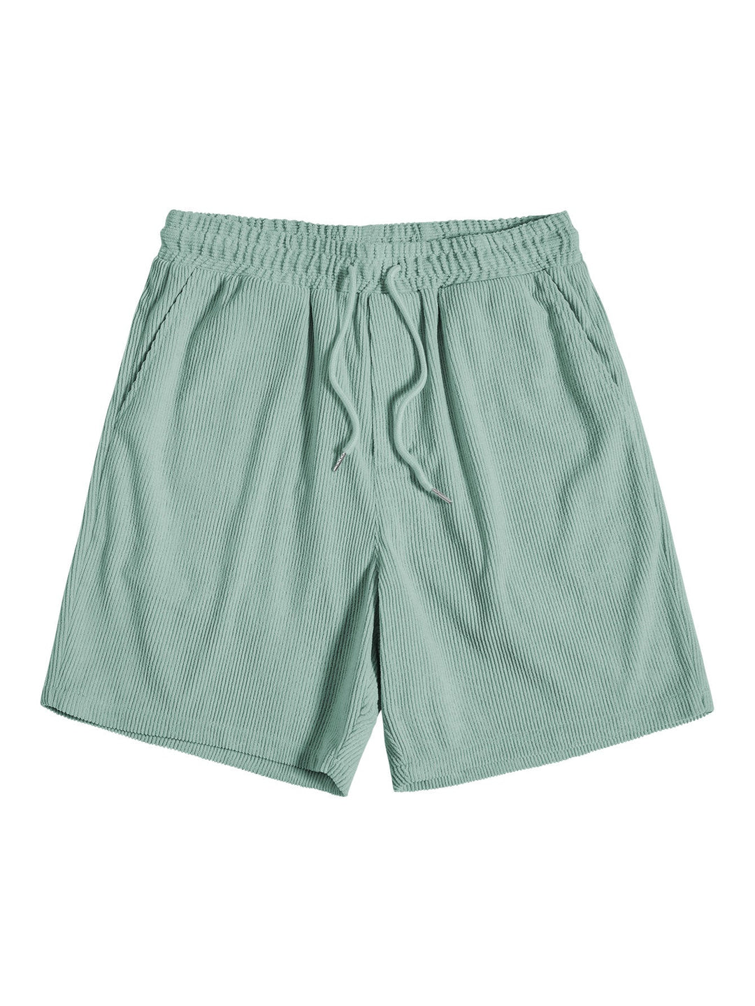 Short Sleeve Corduroy Button-Down Shirt & Shorts