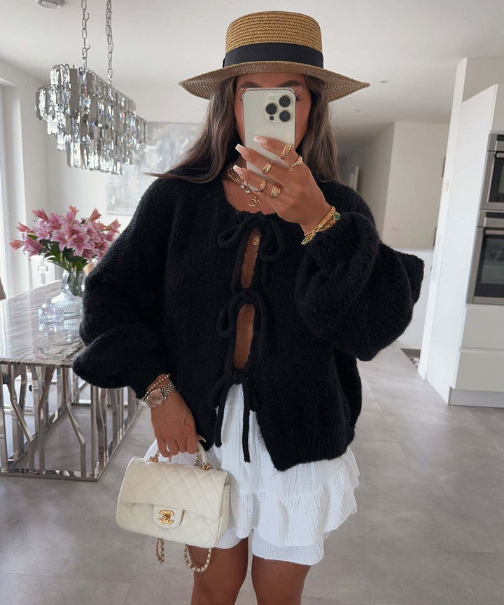 BowChic Knit Cardigan