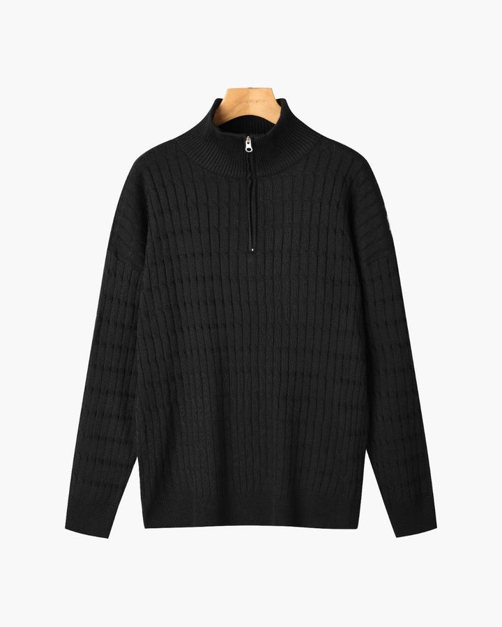 GWANGJU Half Zip Sweater