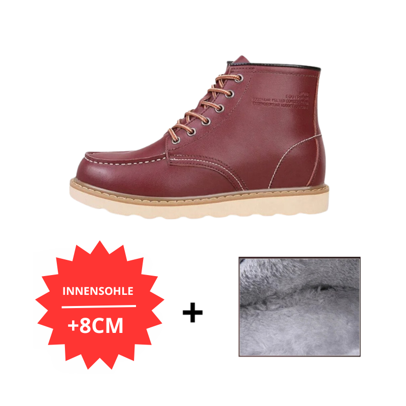 PAUL |  Boots With Wool lining +2Inches +3Inches +4Inches