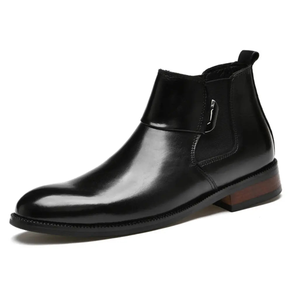 Lustrous Chelsea Boots +3 Inches