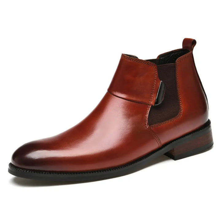 Lustrous Chelsea Boots +3 Inches