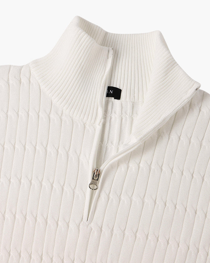 GWANGJU Half Zip Sweater