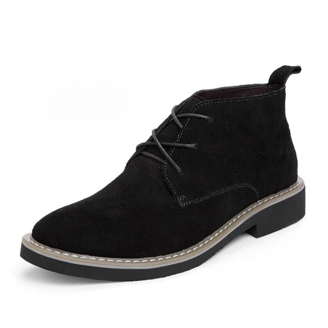 MADRID | Elevator-Suede-Shoe +2.4 Inches