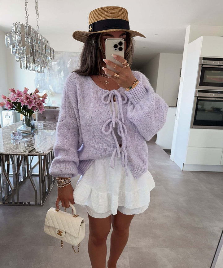BowChic Knit Cardigan
