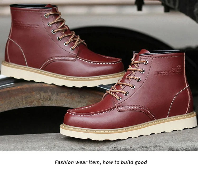 PAUL |  Boots With Wool lining +2Inches +3Inches +4Inches
