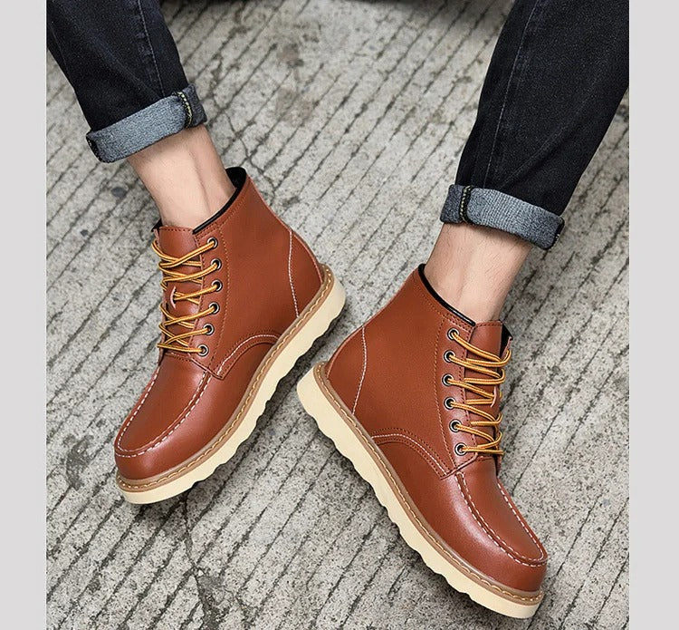 PAUL |  Boots With Wool lining +2Inches +3Inches +4Inches