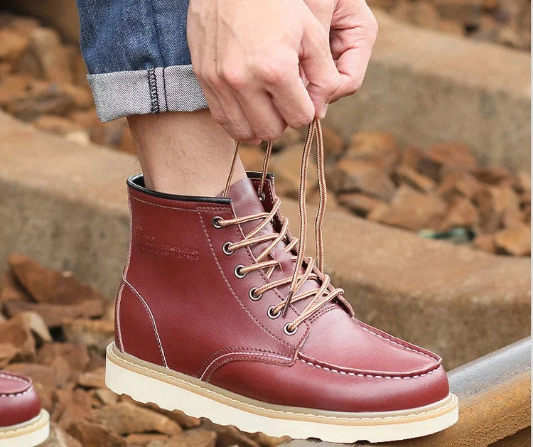 PAUL |  Boots With Wool lining +2Inches +3Inches +4Inches