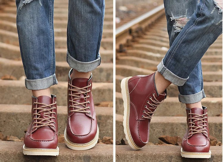 PAUL |  Boots With Wool lining +2Inches +3Inches +4Inches