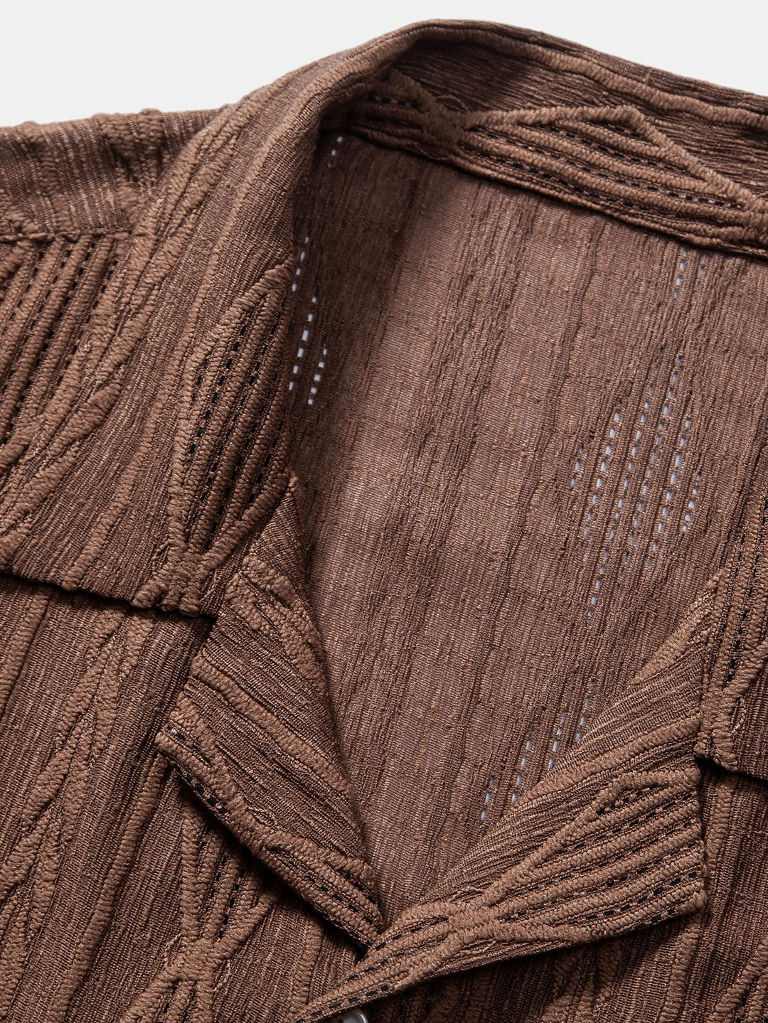 Geometric Jacquard Cuban Shirt Success