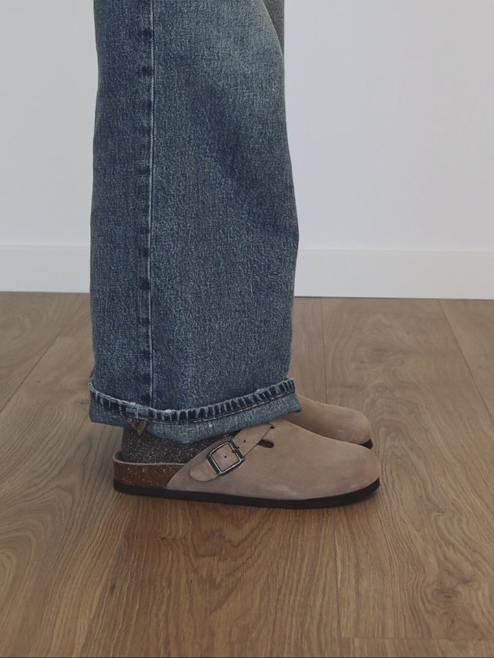 Classic Suede Clogs